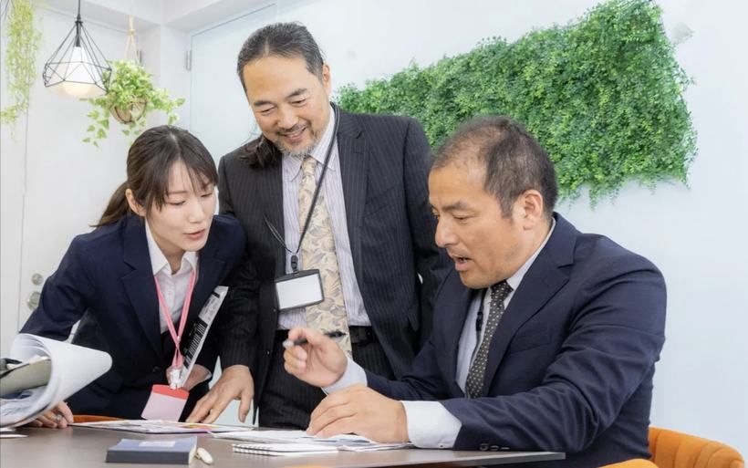 打ち合わせの様子